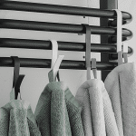Crochet Chauffe-Serviette : Design Épuré & Robuste pour une Cuisine & Salle de Bain Optimisée 🔝
