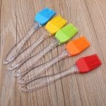 Pinceau Plastique de Cuisine 20 cm x 4 cm – Qualité Alimentaire – 5 Couleurs 🎨