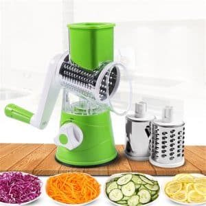 🔪Râpe à Légumes Manuelle Pro en Inox : Préparez des Légumes Professionnels avec Précision!