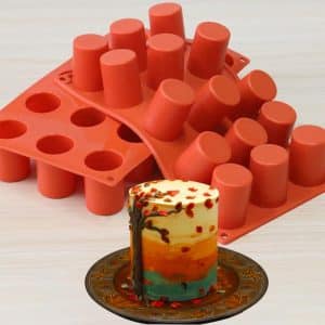 Moule pour Baba au Rhum individuel – en Silicone, 30 cm x 17,5 cm 🍰