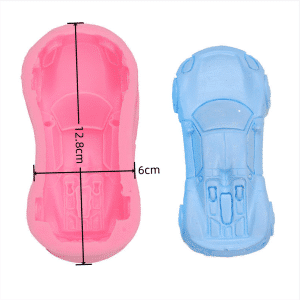 Moule à Gâteau Cars en Silicone – Décors Parfaits (12,8 cm x 6 cm)