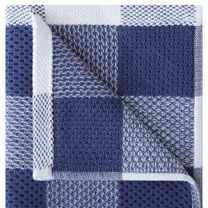 6 Torchons de Vaisselle en Coton, 31 cm x 31 cm – Couleurs Variées