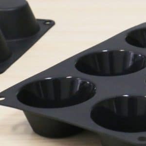 Moules à Baba au Rhum Individuels – 6/12/20 Cavités – Silicone Noir