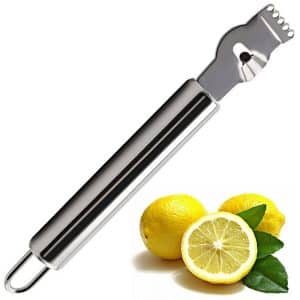 Éplucheur Agrumes en Acier Inoxydable 16×2,6 cm – Accessoire Cuisines