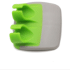 Gris et vert