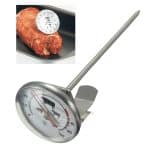 Thermomètre pour Viande en Acier Inoxydable – Idéal pour Agneau et Bœuf – 14,3 cm x 5,5 cm x 4,5 cm