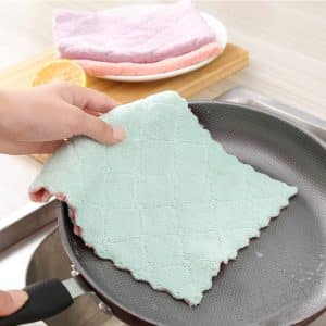 10 Pièces d’Essuie-Vaisselle en Microfibre 24 cm x 24 cm – Accessoire-Cuisines.com 🍽
