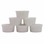 Lot de 6 Moules à Soufflé en Céramique 💎 jusqu’à 230°C – Accessoire-Cuisines.com