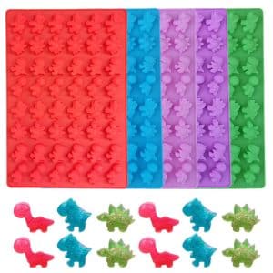 Moule Dinosaure en Silicone: L’Accessoire de Cuisine Indispensable pour les Enfants et les Adultes Passionnés de Dinosaures!