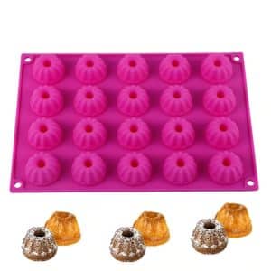 Moule Mini Kouglof Silicone Finition Premium – Qualité Supérieure 🔥