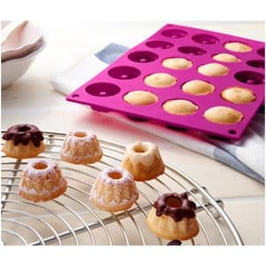 Moule Mini Kouglof Silicone Finition Premium – Qualité Supérieure 🔥