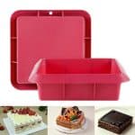 Moule Silicone Carré 23cm: Durable, Pratique & Antiadhésif – Accessoire-Cuisines.com