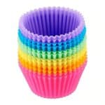 Moules à Muffins en Acier Inoxydable de 4,5cm & 7cm 🍰 – Lot de Couleurs