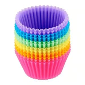 Moules à Muffins en Acier Inoxydable de 4,5cm & 7cm 🍰 – Lot de Couleurs