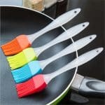 Pinceau Alimentaire 17cm X 3,2cm en Silicone et Plastique – Accessoire Cuisines