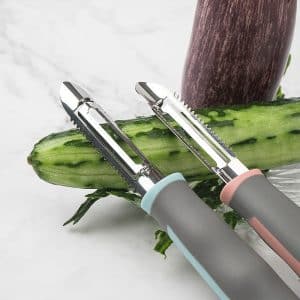 Éplucheur Peau Fine en Acier Inoxydable – 21,6 x 2,6 x 2,1 cm 🔪