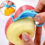 Éplucheur de Pomme Manuel | Acier Inoxydable & Plastique | 10,5 x 3,3 cm.