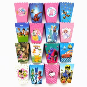 Lot 24 x Boîtes Pop Corn Peppa Pig