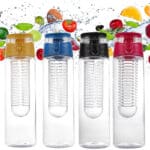 Gourde Bouteille Infuseur Fruit 800ml – Eau Aromatisée