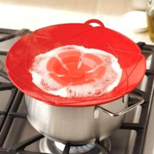 Couvercle Anti Débordement en Silicone Qualité Alimentaire