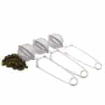 Lot de 3 boules à thé en inox – Infuseur à thé