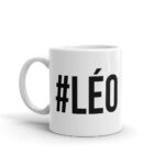 Mug prénom Léo hashtag – Tasse céramique nordique