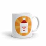 Mug père Noël – Modèle jaune