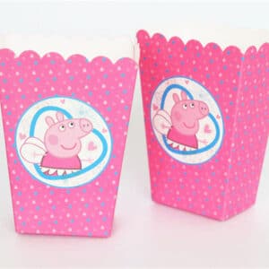 Lot 24 x Boîtes Pop Corn Peppa Pig