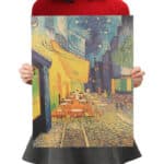 Poster Vintage “Terrasse de café le soir, place du Forum” de van Gogh