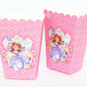 Lot 24 x Boîtes Pop Corn Princesse Sofia