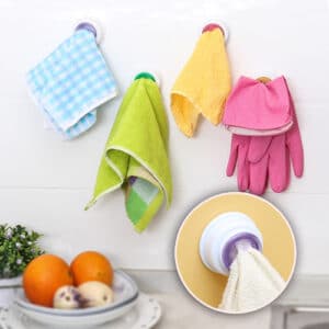 Porte-Serviette Mural (Lot de 4) pour la Cuisine