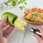 Ustensile vide courgette à spirale – INOX