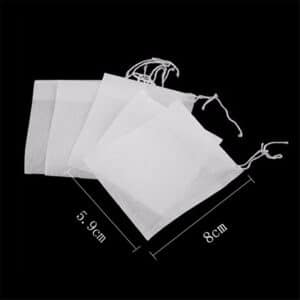 Lot de 100 Sachets de Thé Vides et Jetables