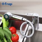 Robinet de cuisine moderne avec mitigeur extensible