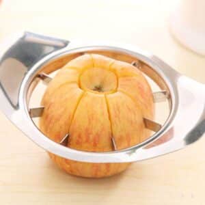 Trancheur de pommes en acier inoxydable – Découpe efficace des pommes !