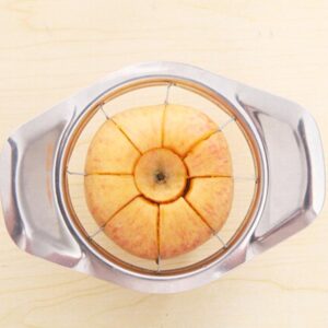Trancheur de pommes en acier inoxydable – Découpe efficace des pommes !