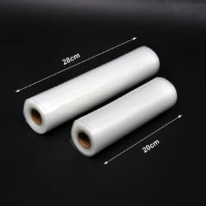 Rouleaux Sacs sous vide alimentaire 20cm x 5m ou 28cm x 5m