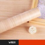 Papier adhésif bois beige foncé, 5m ou 10m – Autocollant déco meubles