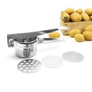 Presse purée traditionnel à levier en inox