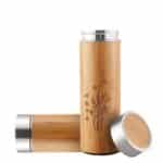 Thermos en bois de Bambou et Inox 360ml