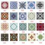 Crédence adhésive, carreaux style oriental, méditerranéen (Série B) – Déco cuisine