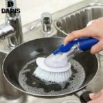 Brosse à Vaisselle avec Distributeur de Liquide Vaisselle intégré