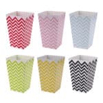 Boîtes Pop Corn en carton – Lot de 12 Pièces