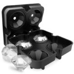 Moule glaçons diamant 3D en silicone