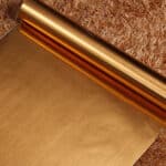 Vinyle adhésif or brossé (3 à 10 mètres) – Décoration meubles
