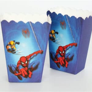 Lot 24 x Boîtes Pop Corn Spiderman
