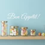 Sticker mural “Bon appétit” – Déco cuisine