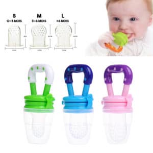 Tétine Sucette Biberon en Silicone pour faire les Dents de Bébé